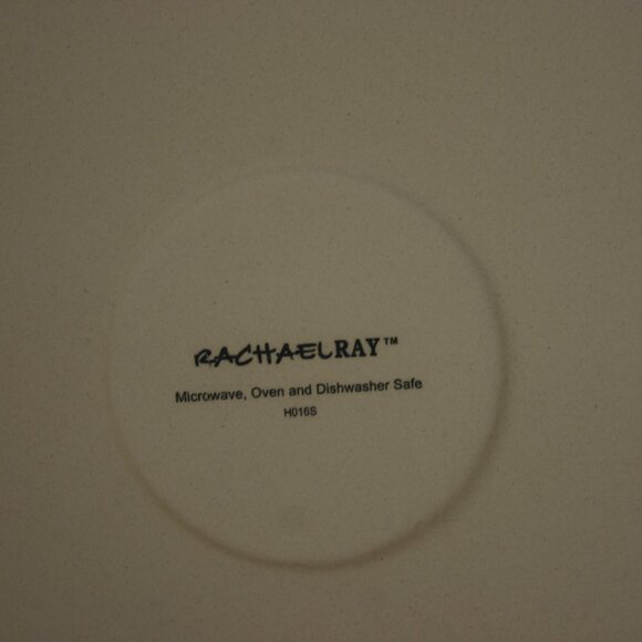 Rachel Ray Stoneware NWT Red Oval Platter 12.5" b-210 - Picture 5 of 6